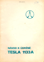 Tesla 1133a - Navod k udrzbe 